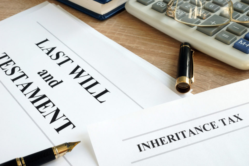 Last will and testament estate paperwork