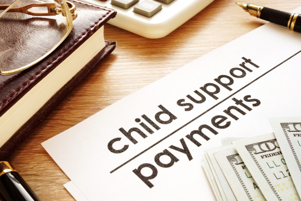 Child support stock photo